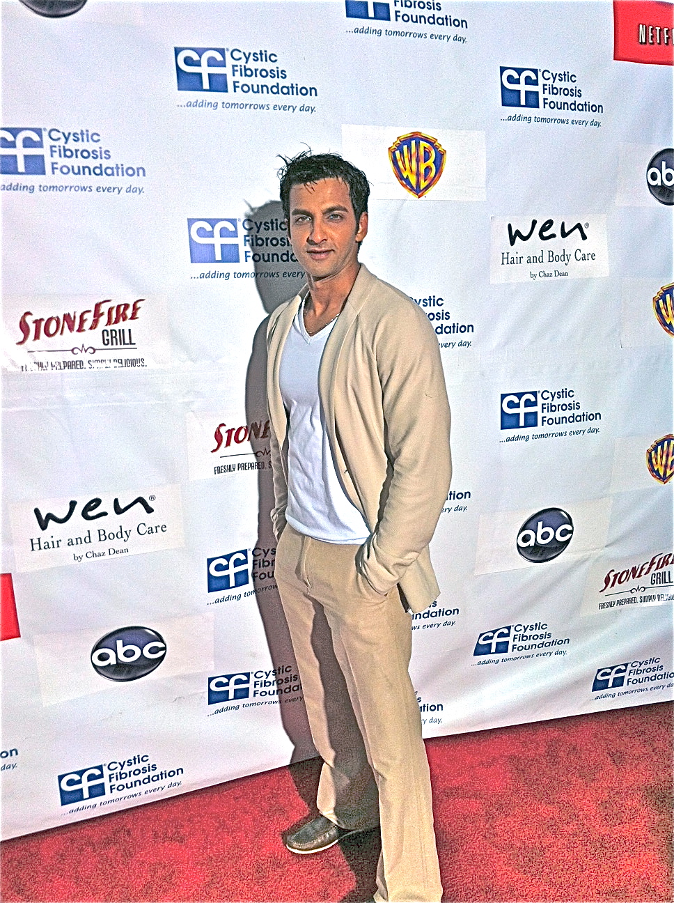 Maxwell Ford on the red carpet at the UNIVERSAL STUDIOS