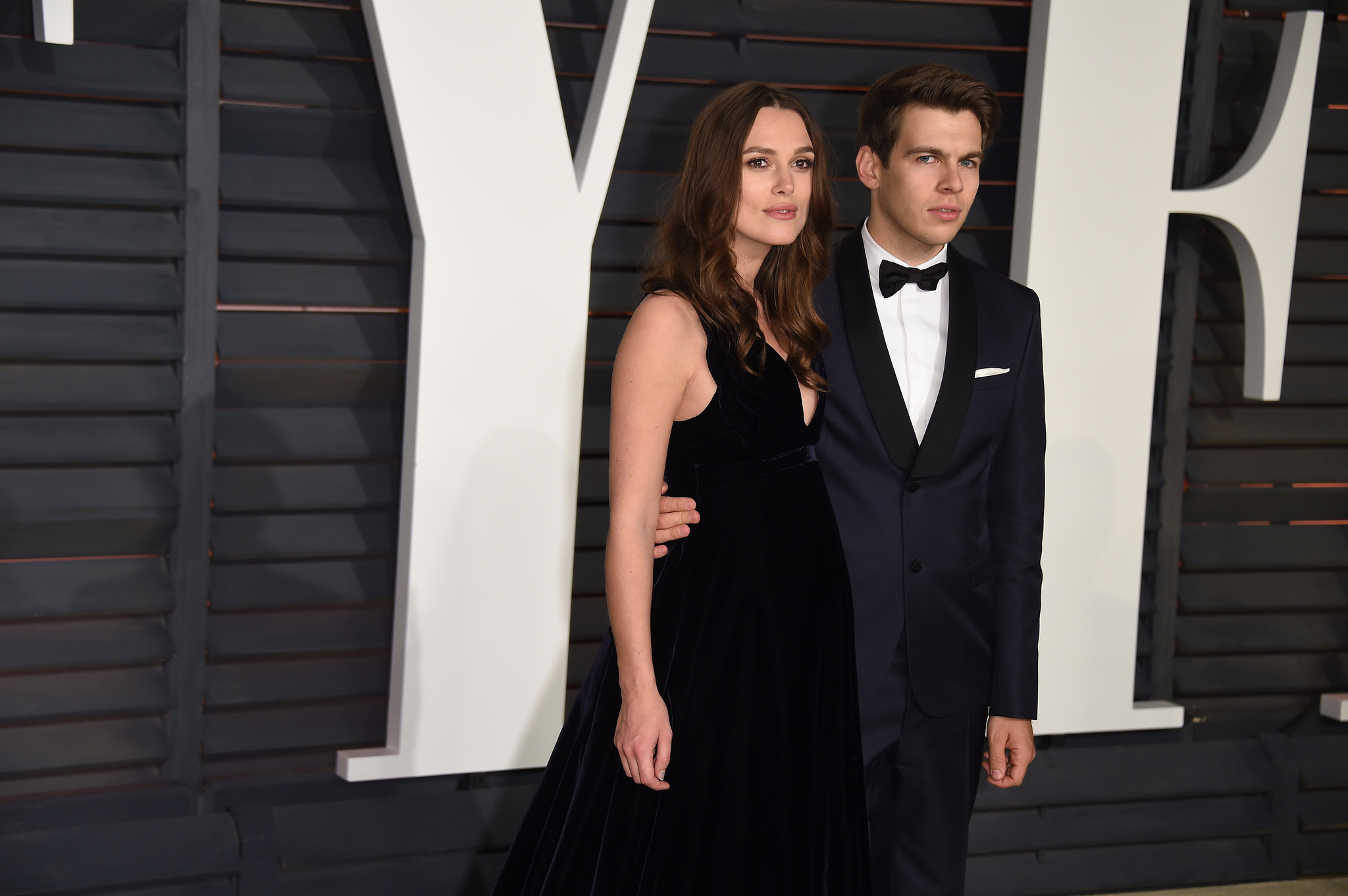 Keira Knightley and James Righton at event of The Oscars (2015)