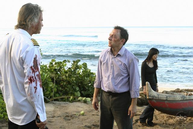 Still of Jeff Fahey, Michael Emerson and Yunjin Kim in Dinge (2004)