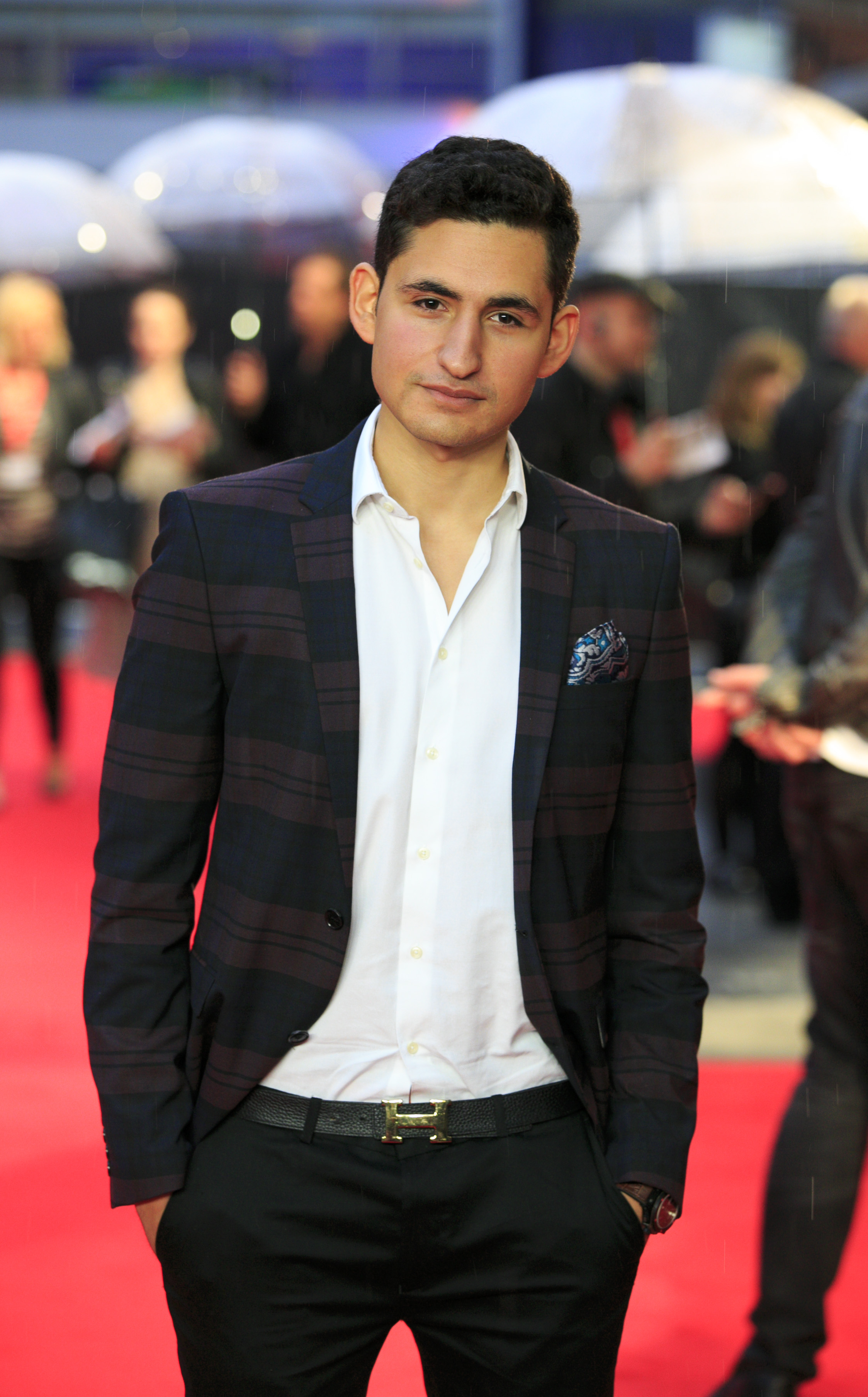 Amir El-Masry at London Film Festival for premiere of Rosewater