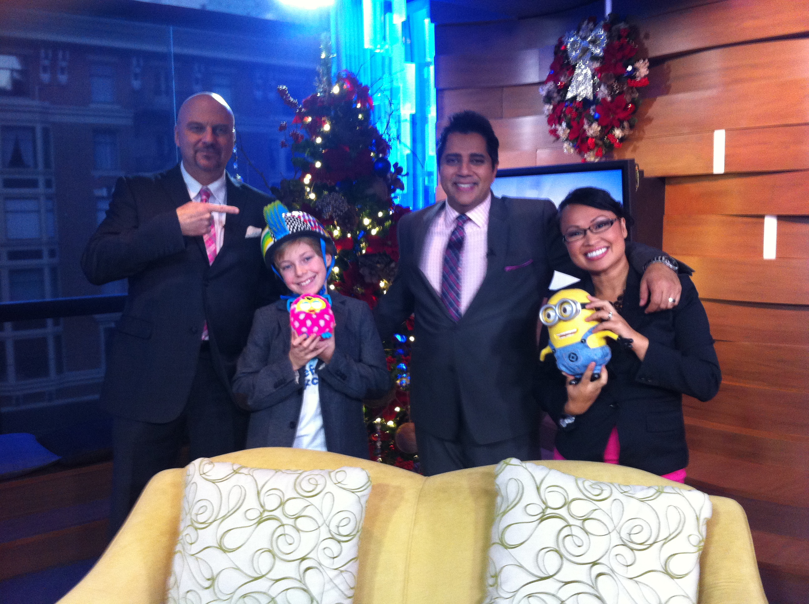 On CTV Morning Live BC - as Chief Play Officer (National Spokesperson) for Toys R Us Canada
