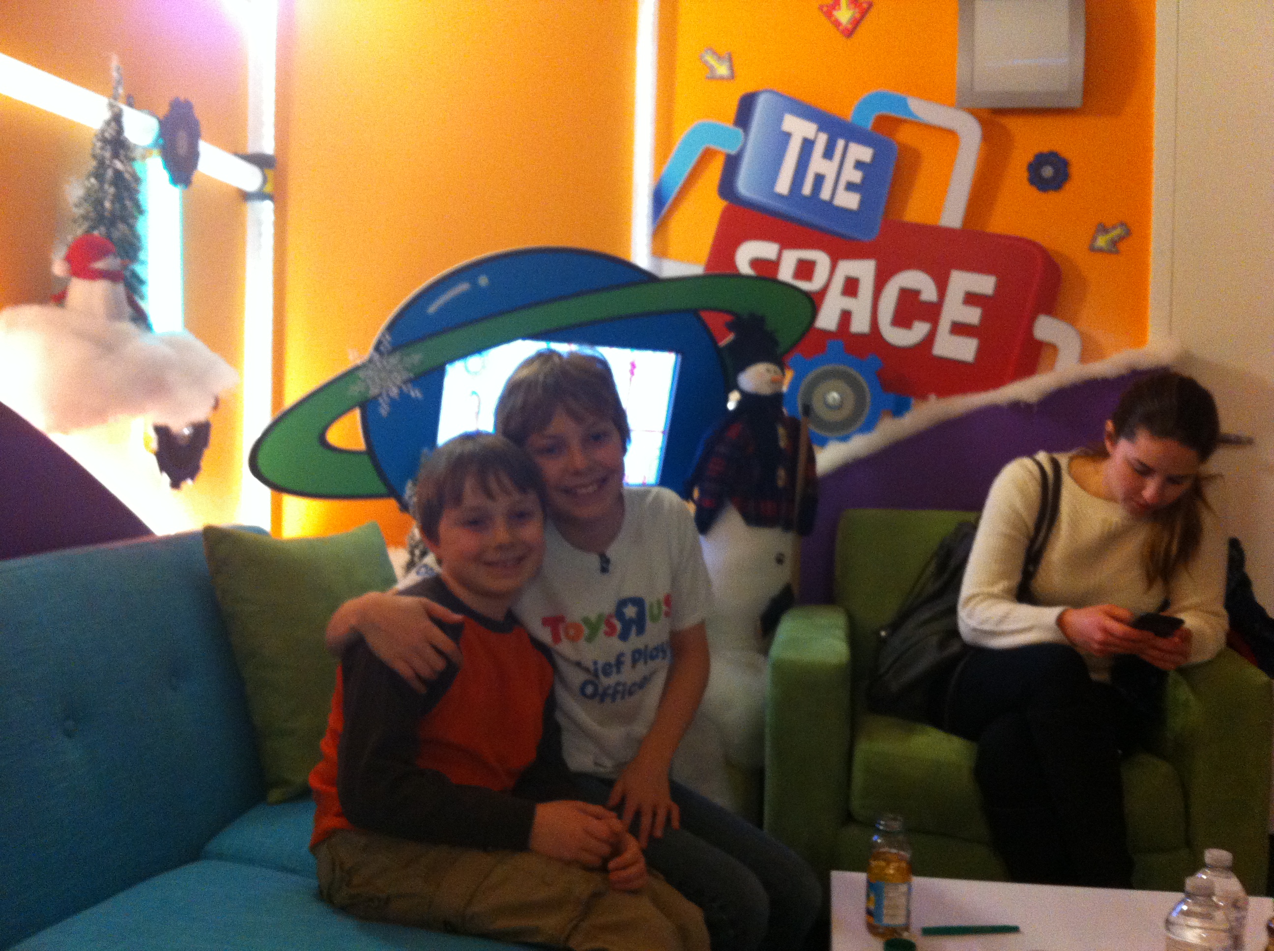 On TVO's The Space - as Chief Play Officer (National Spokesperson) for Toys R Us Canada
