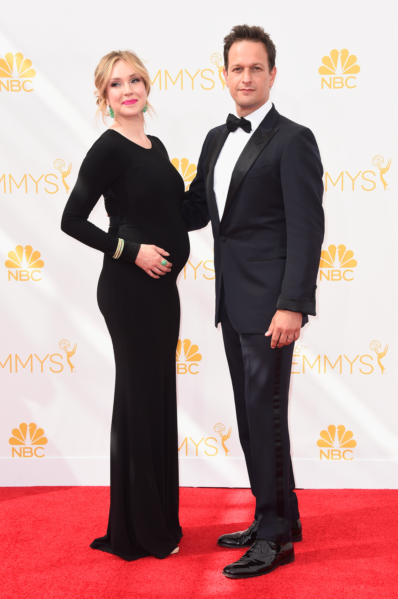 Josh Charles and Sophie Flack at event of The 66th Primetime Emmy Awards (2014)