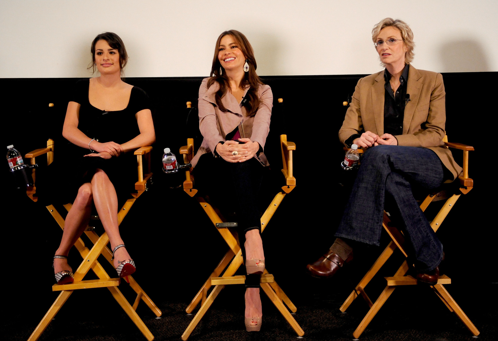Sofía Vergara, Jane Lynch and Lea Michele