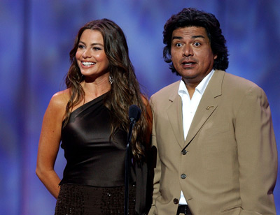 Sofía Vergara and George Lopez at event of ESPY Awards (2003)