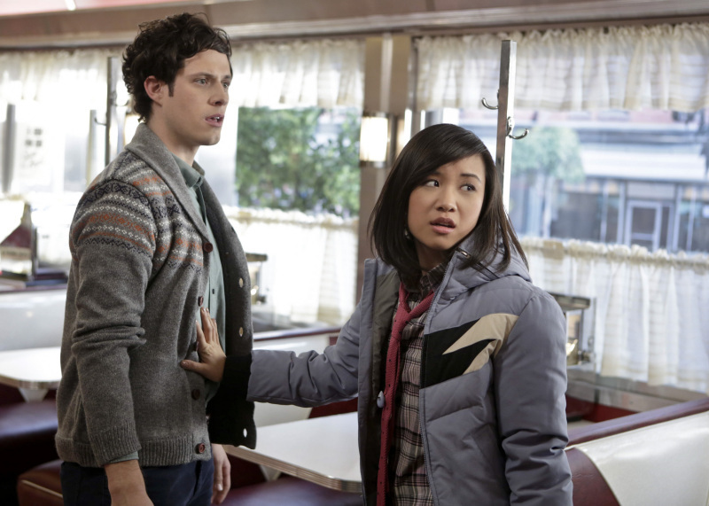 Still of Ellen Wong and Kyle Harris in The Carrie Diaries (2013)