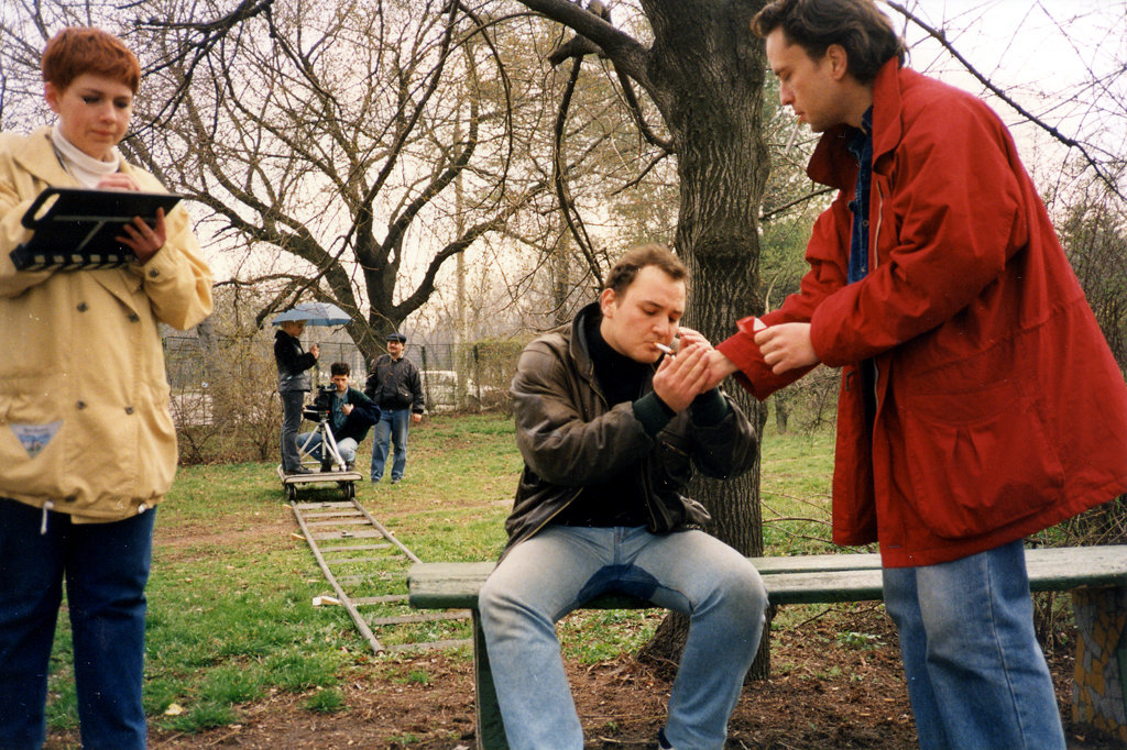 George Rusu and Miki Balbaie in Din Mijlocul Haitei (1995)