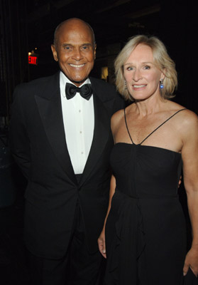 Glenn Close and Harry Belafonte