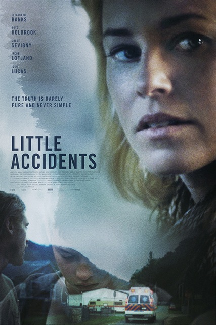 Elizabeth Banks, Boyd Holbrook and Jacob Lofland in Little Accidents (2014)