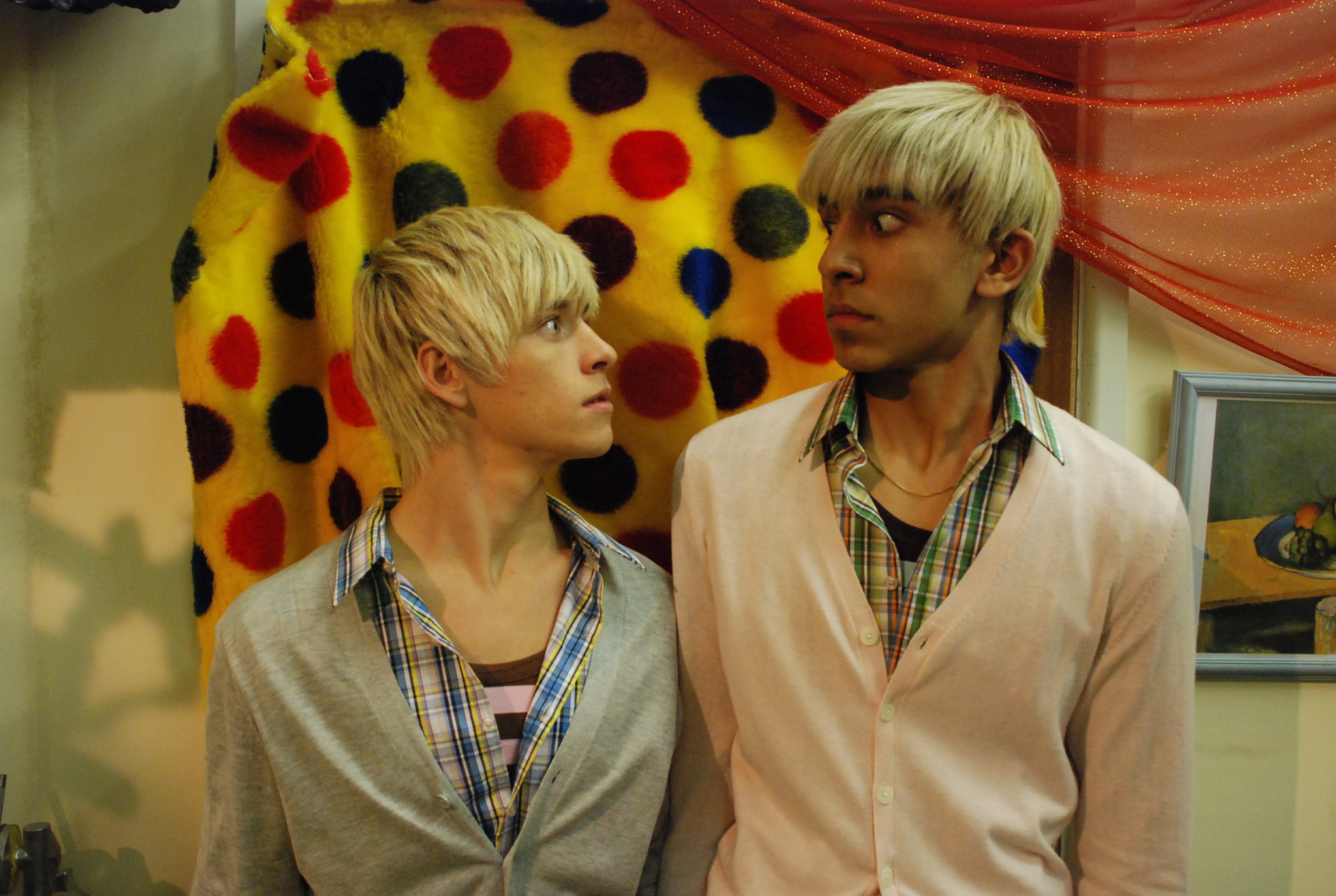 Still of Dev Patel and Mitch Hewer in Skins (2007)