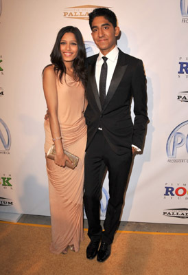 Dev Patel and Freida Pinto