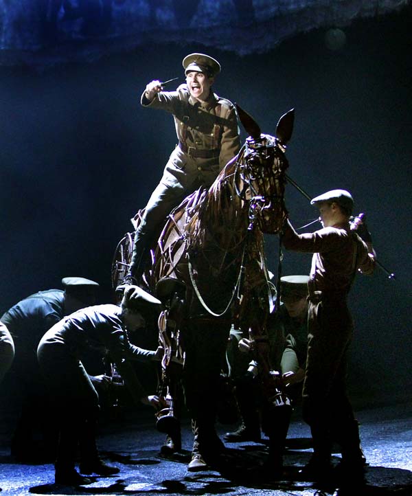 Playing Billy in the international tour of WarHorse