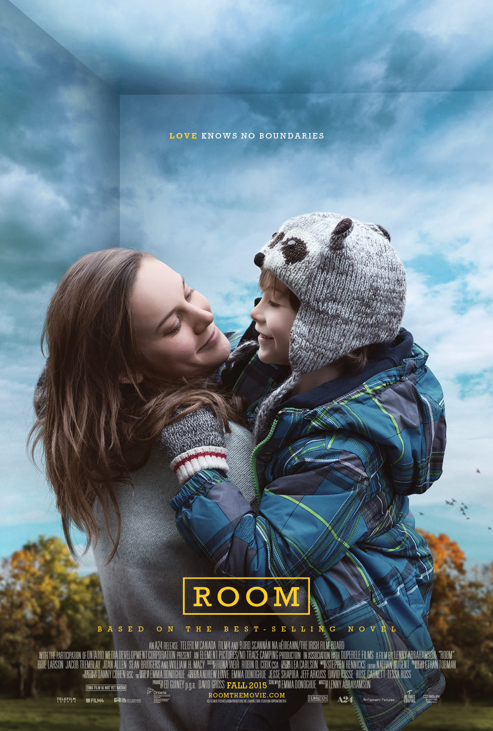 Brie Larson and Jacob Tremblay in Room (2015)