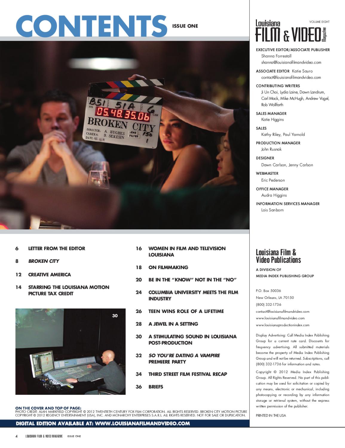Louisiana Film and Video Magazine (2012)