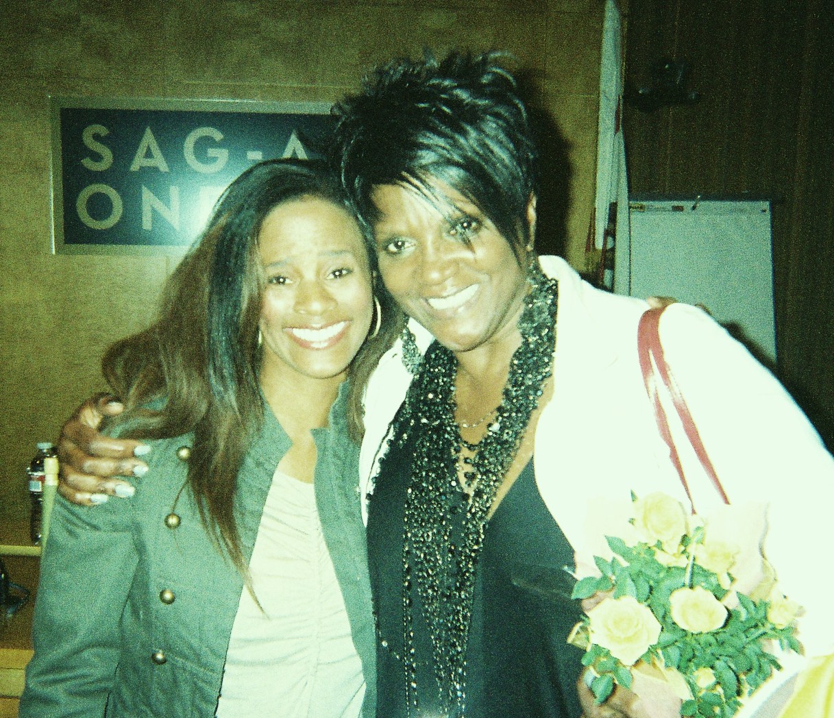 Germany Kent with actress Anna Marie Horsford