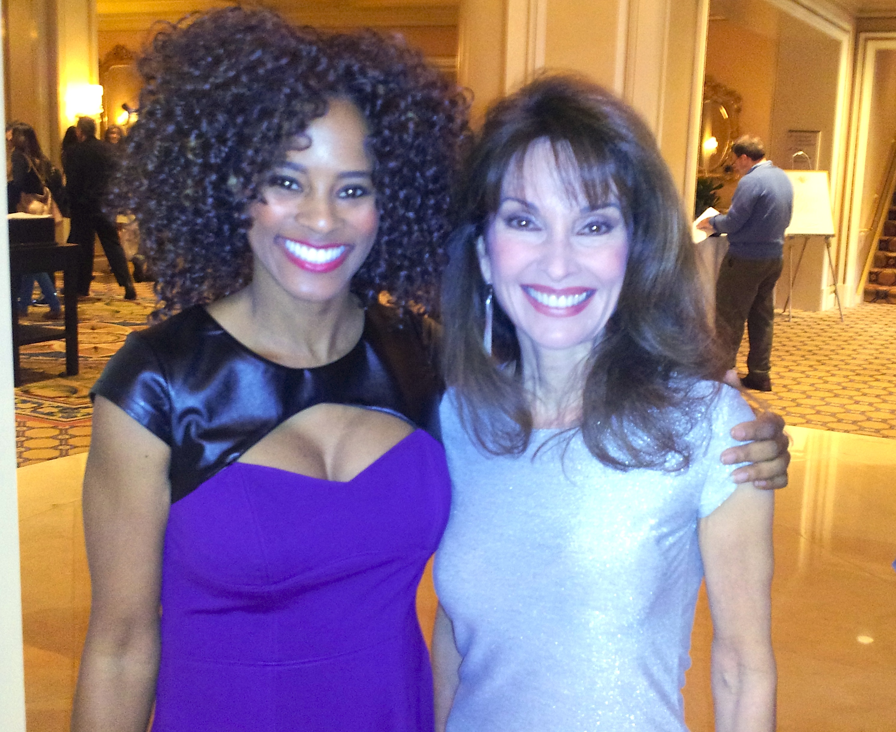 Susan Lucci and Germany Kent at the HBO Winter 2014 TCA Panel held at the Langham Huntington Hotel and Spa on Thursday (January 9) in Pasadena, Calif.
