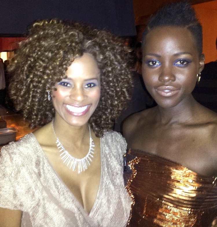 Host Germany Kent with Oscar-Winner Lupita Nyong'o