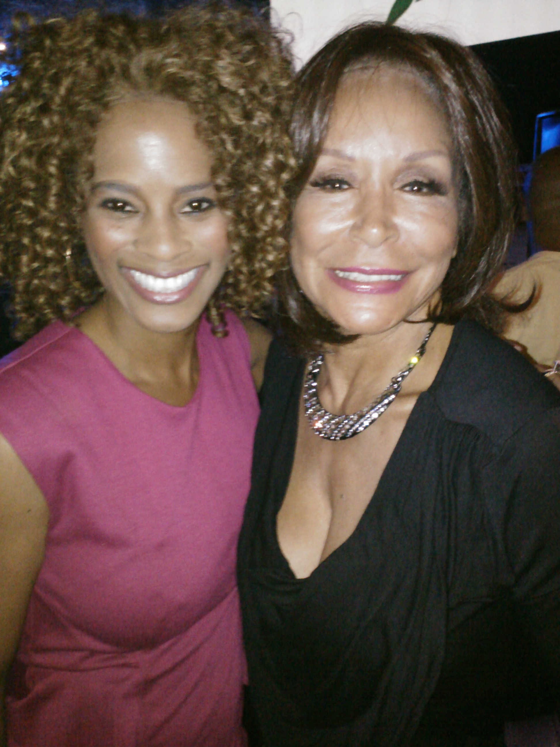 Actress Germany Kent with Entertainer Freda Payne