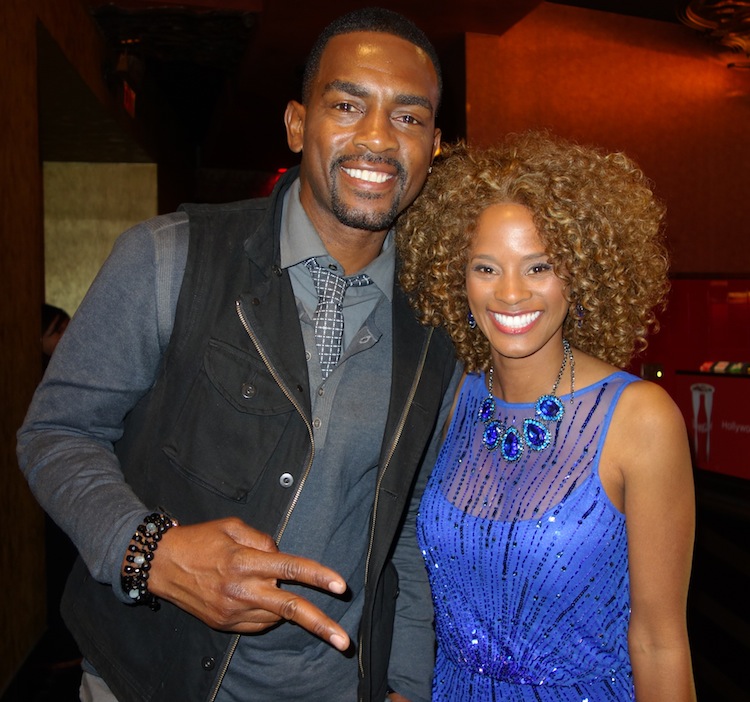 Actress Germany Kent and Comedian Bill Bellamy