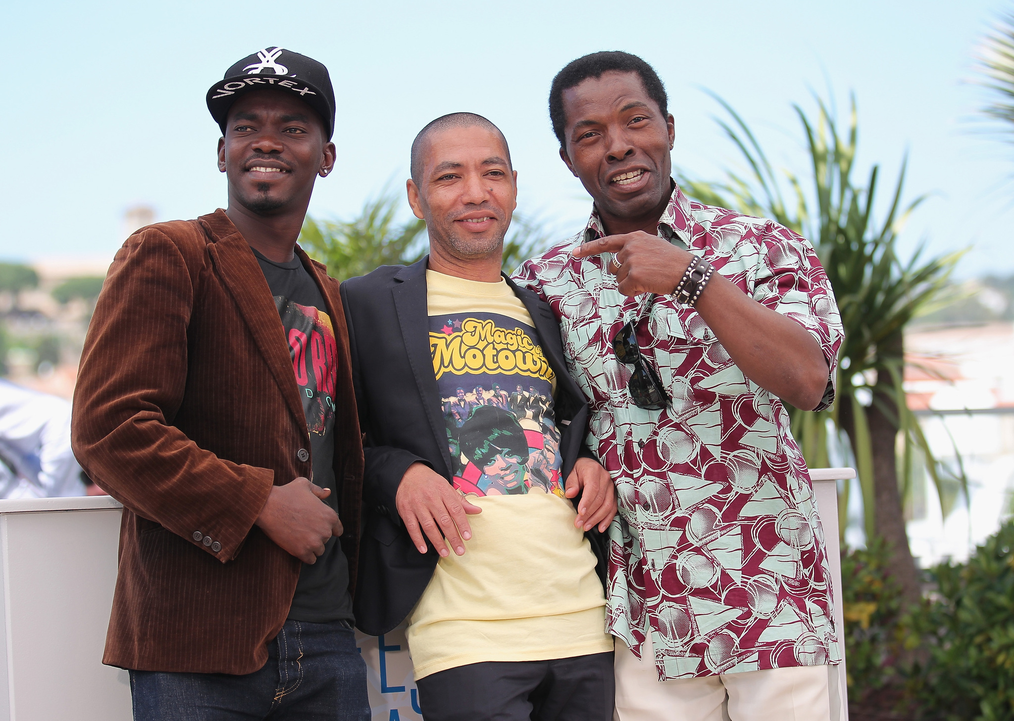 Isaach De Bankolé, Philippe Lacôte and Abdoul Karim Konaté at event of Run (2014)