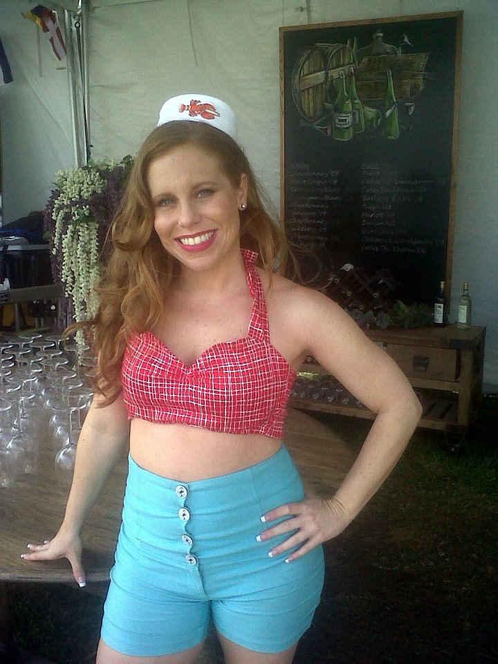 Playing a Lobster Girl on Royal Pains