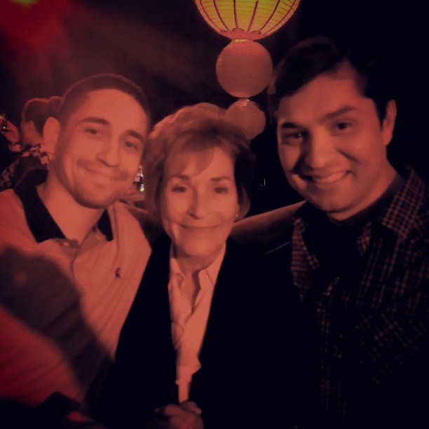 Season 17 wrap party with Judge Judy