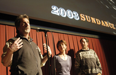 Robb Moss, Danny Silverman and Barry Wasserman at event of The Same River Twice (2003)