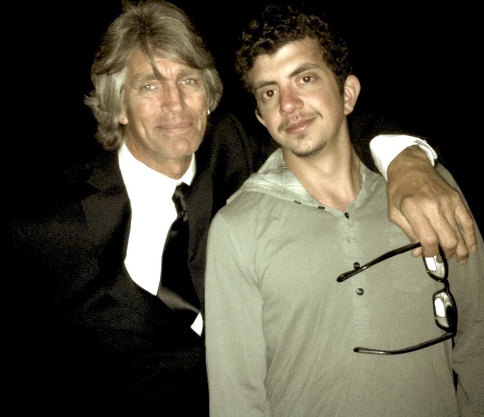 with Eric Roberts (the dark knight) on the 