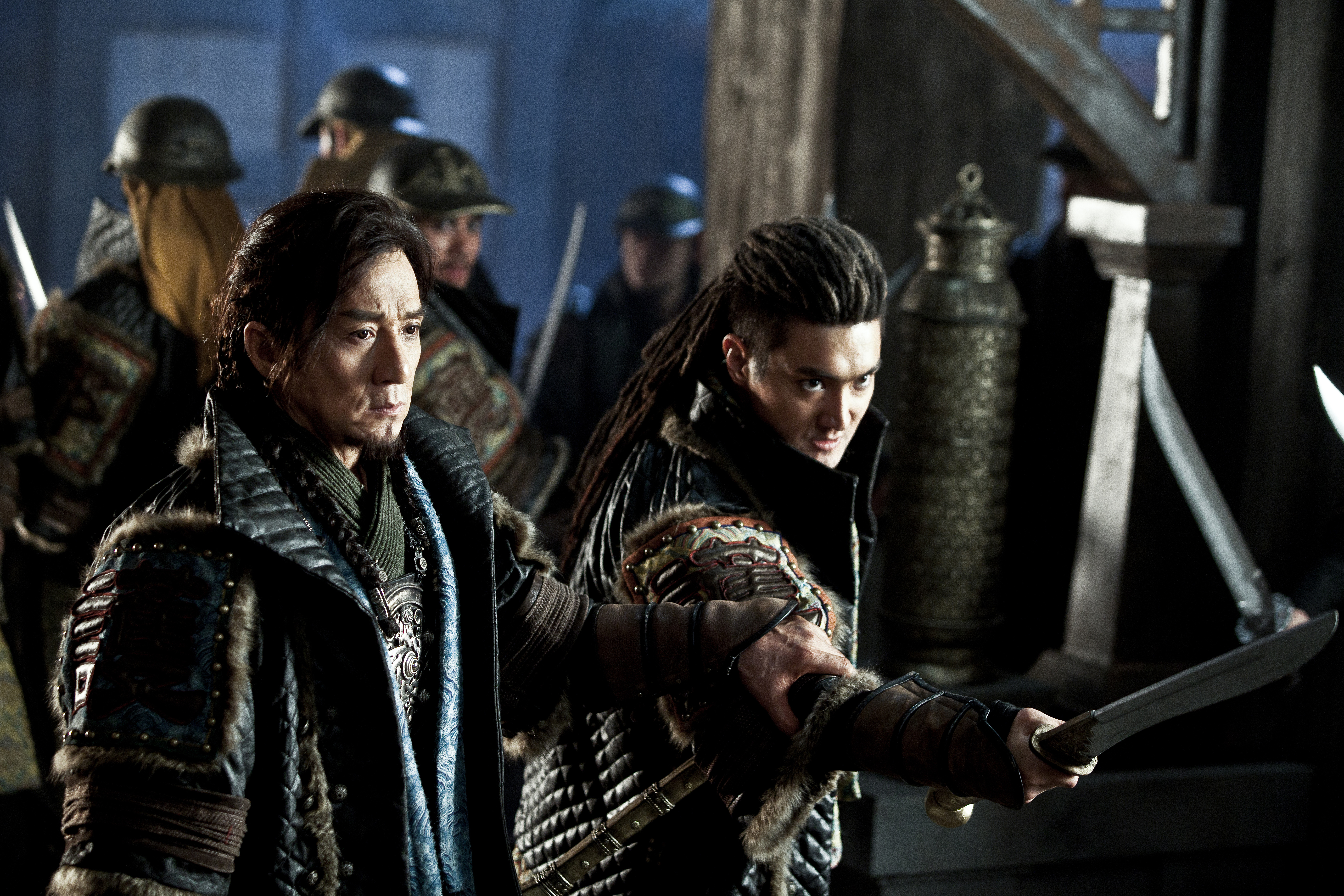 Still of Jackie Chan and Si Won Choi in Tian jiang xiong shi (2015)