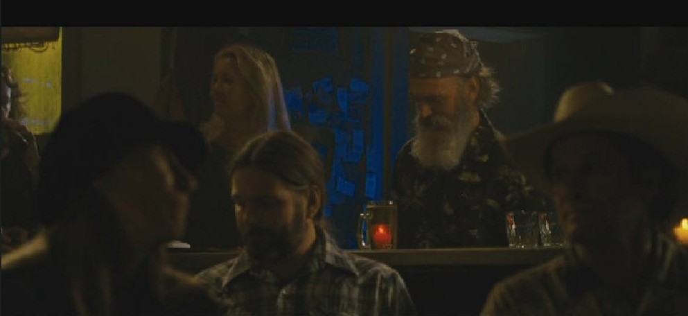 As a bartender in Country Strong