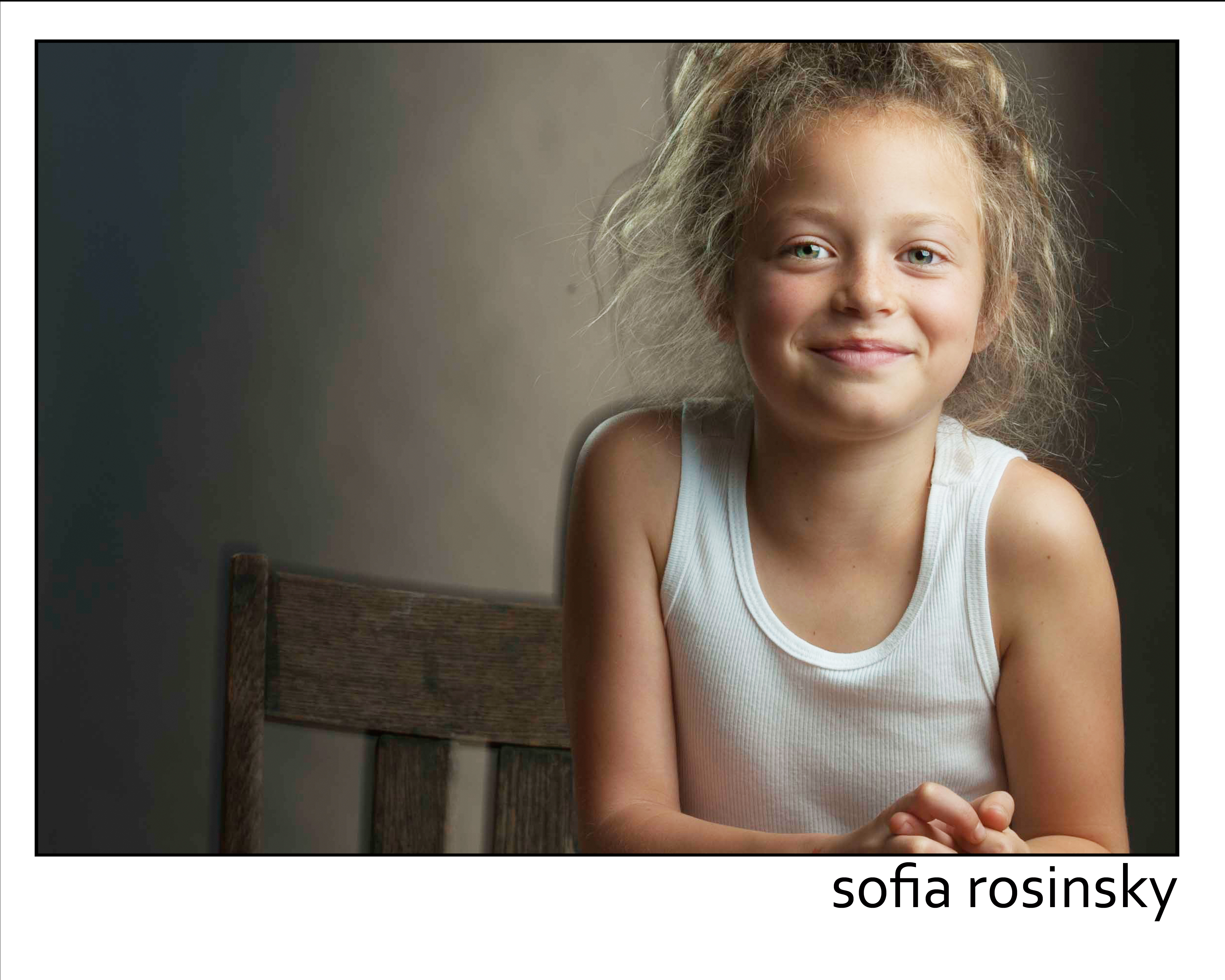 sofia rosinsky photographed by vern evans