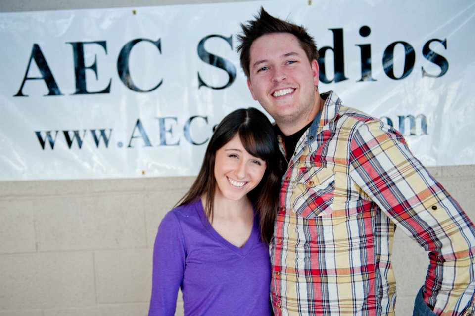 Brandon Ehrhart and Cassidy Lehrman at AECStudios