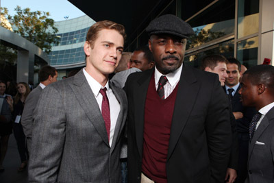 Hayden Christensen and Idris Elba at event of Takers (2010)