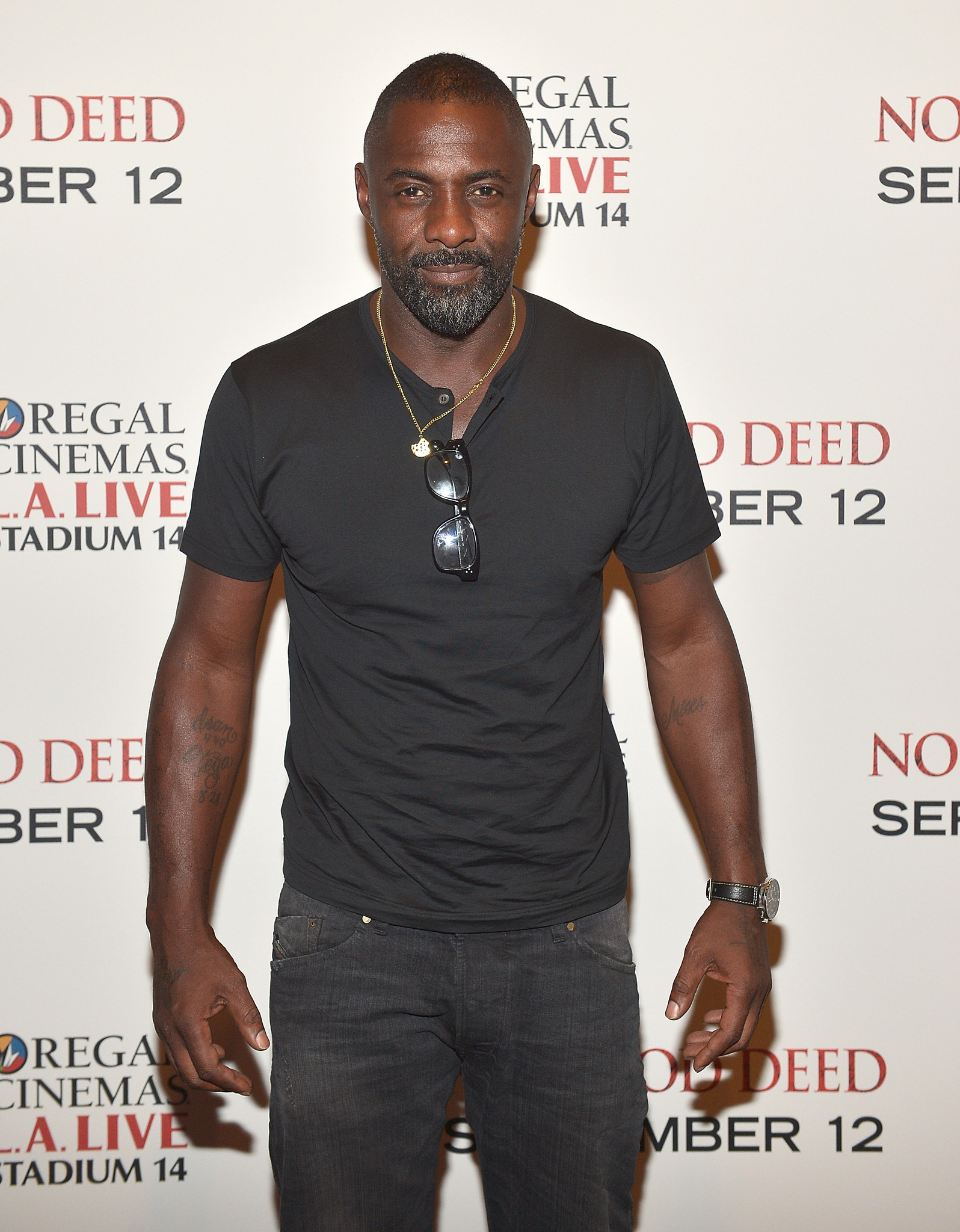 Idris Elba at event of No Good Deed (2014)