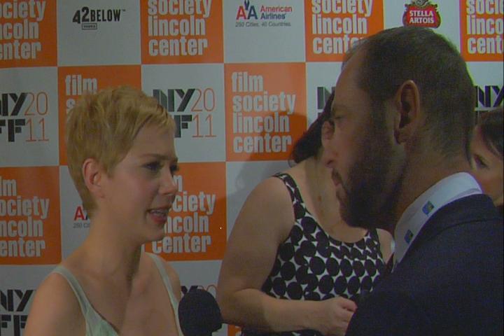 Mark Stefanik & Michelle Williams, New York Film Festival 2011, MY WEEK WITH MARILYN red carpet gala premiere