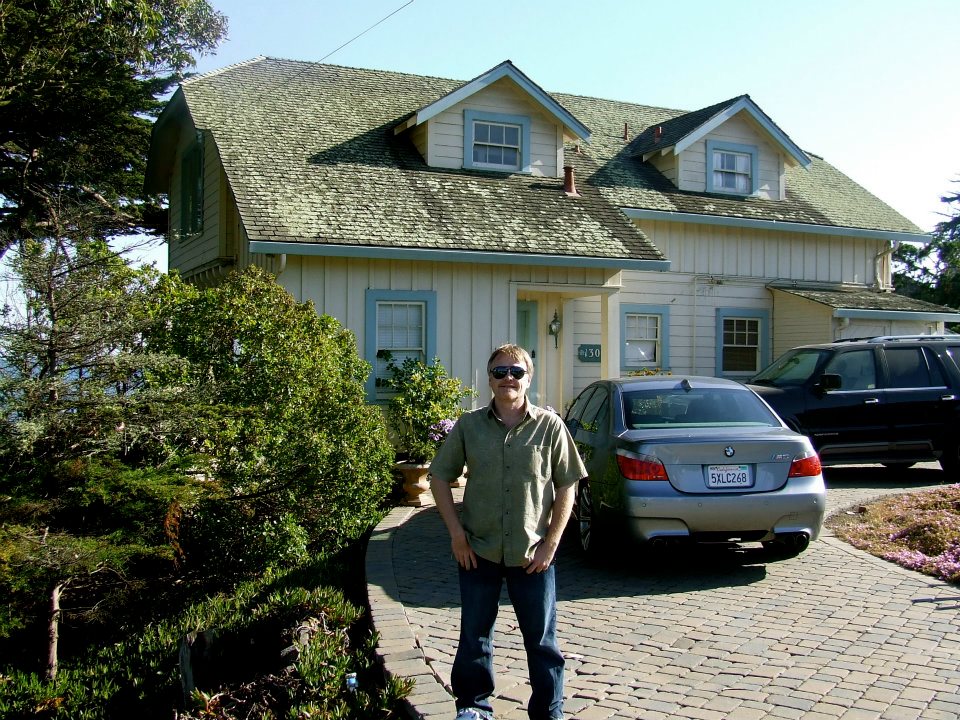 Director David Holland at home in Los Angeles California