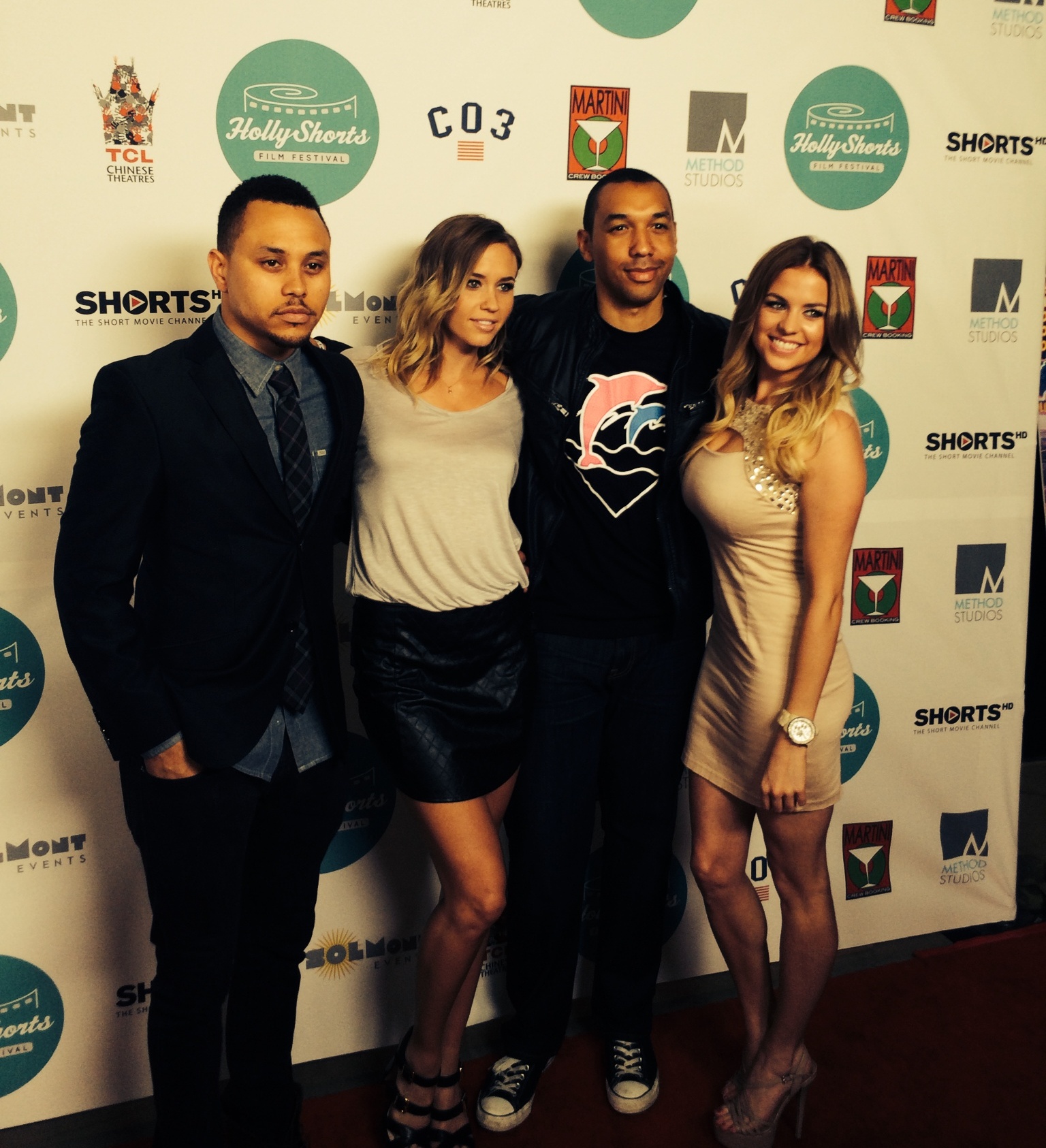 Holly Shorts Film Festival 2014 with 'Crazy Charlie' cast D'Anthony Palms & Aqueela Zoll, Director/ Writer Jejuan Guillory, & Producer Jennifer Crocker