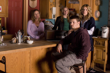 Still of Mary McCormack, Will Estes, Liza Weil and Ellen Hollman in In Plain Sight (2008)