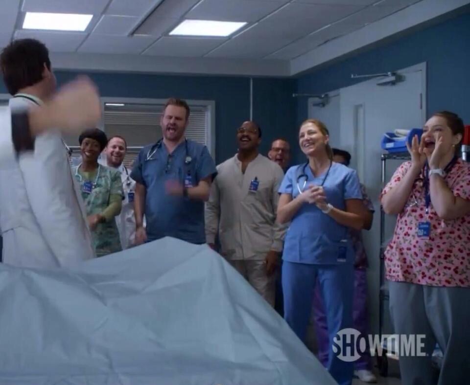 Surprise! -'Nurse Jackie' show