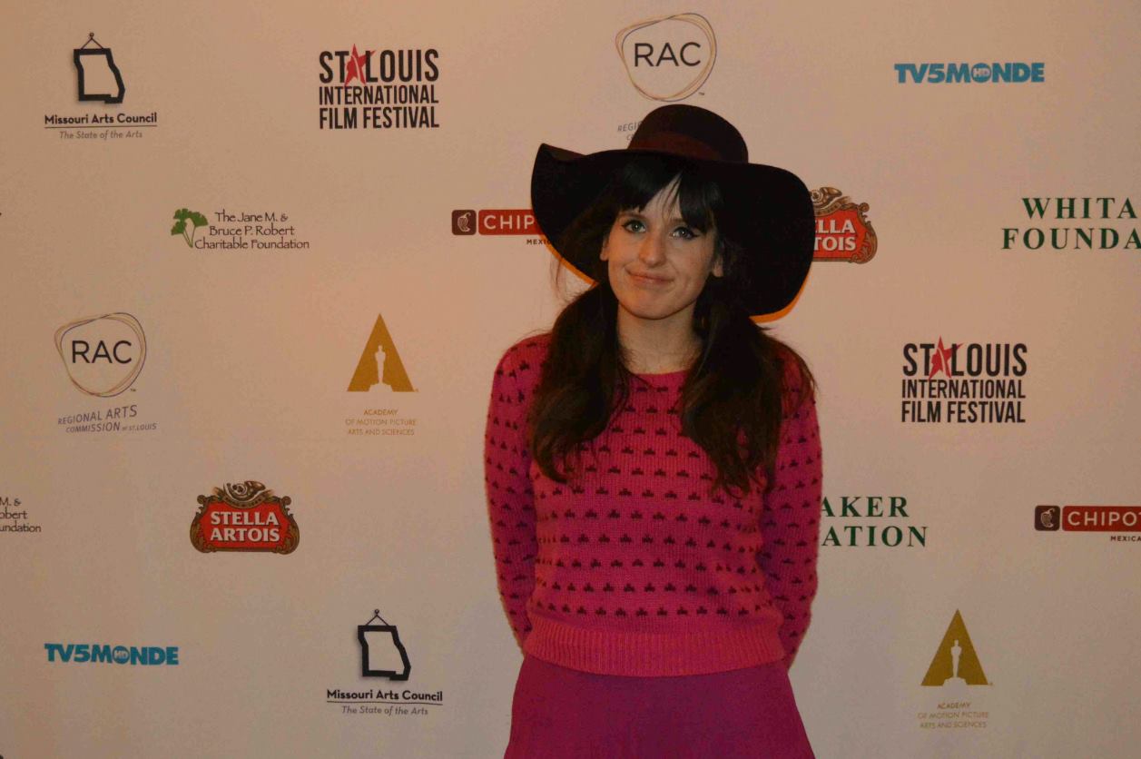 Carys Watford at the St. Louis International Film Festival in 2014 with 'Brace Yourself'.