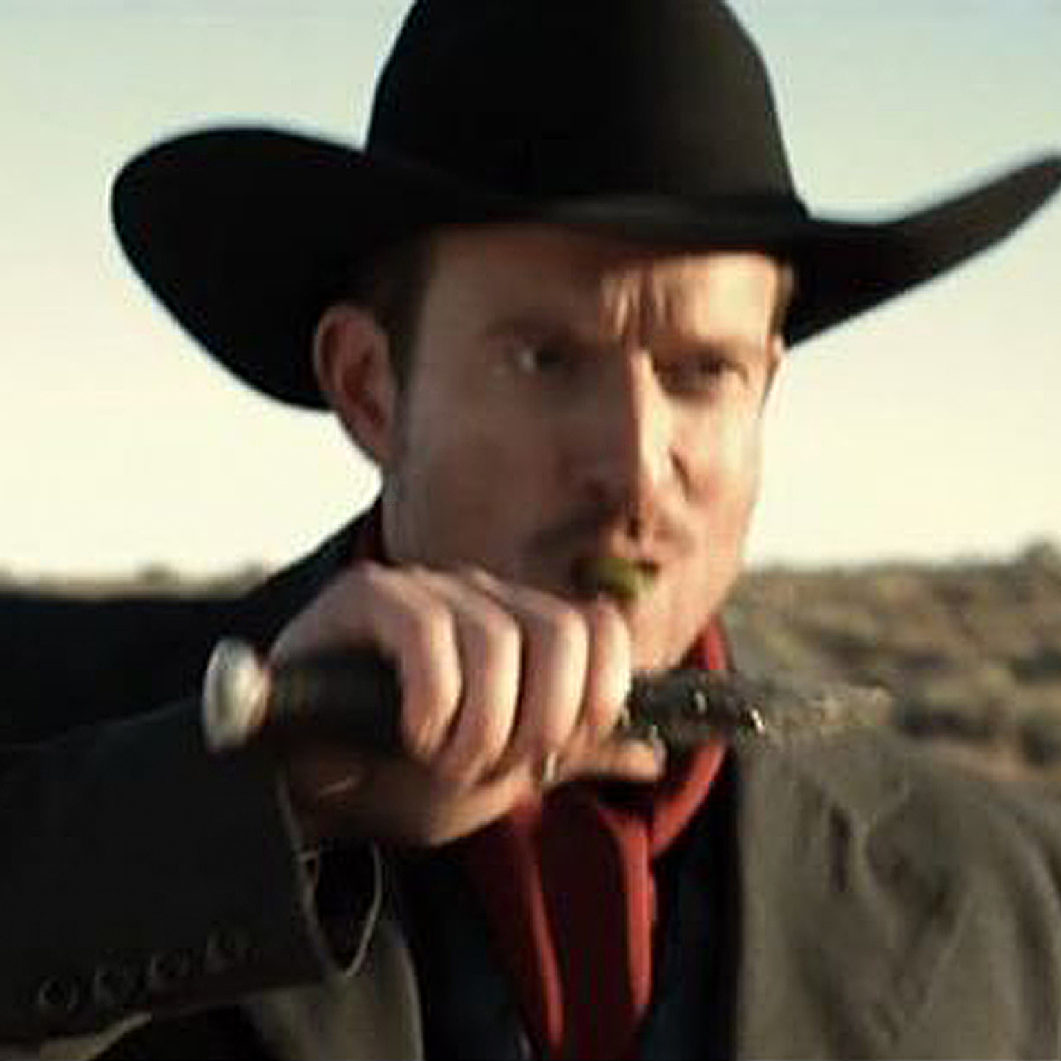 Chris Norden as notorious New Mexico rancher Oliver Lee in the circa 1896 Western, 