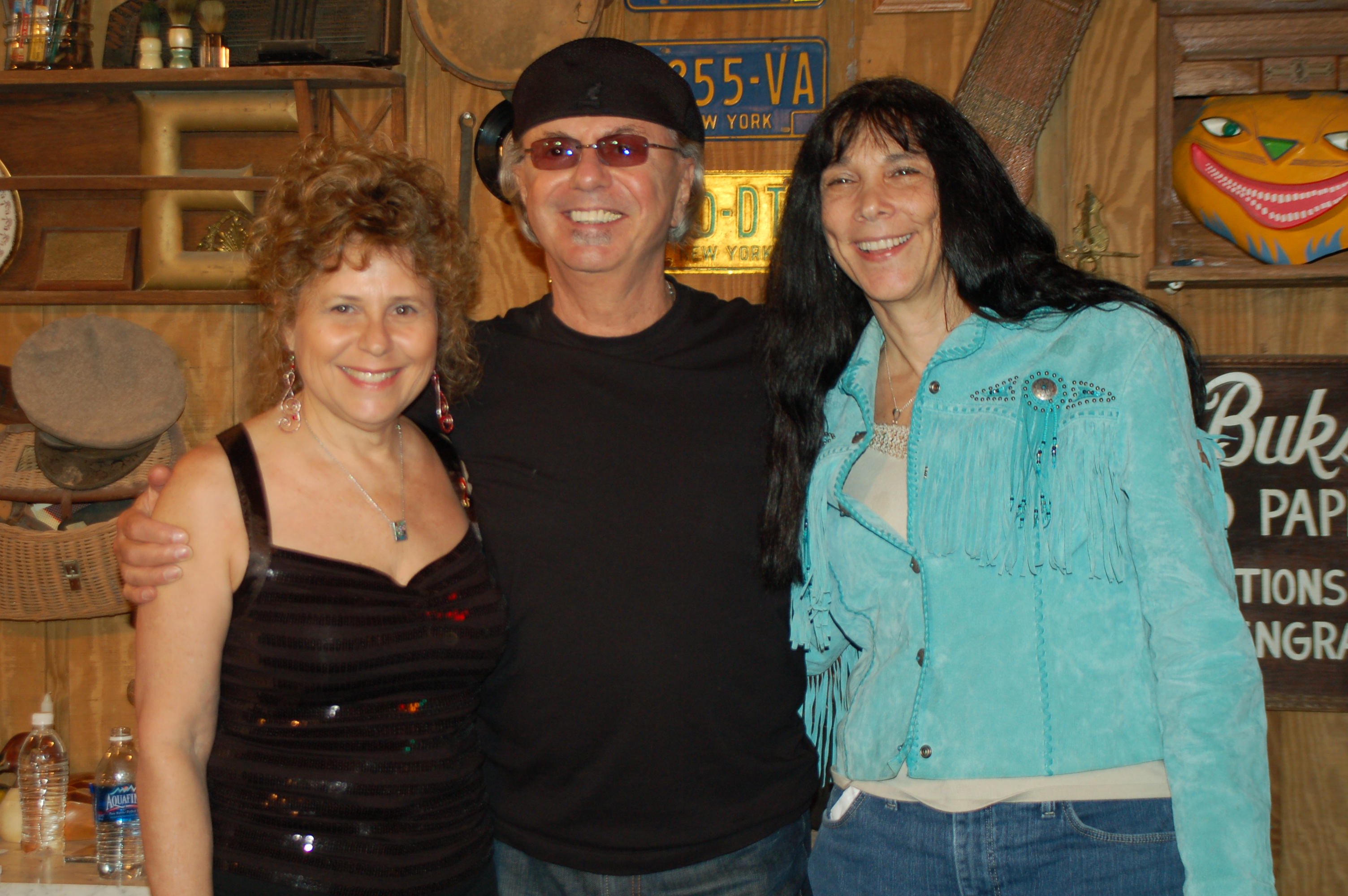 Dion DiMucci, Ellen Bukstel, Arlene Boumel at the Shack In The Back