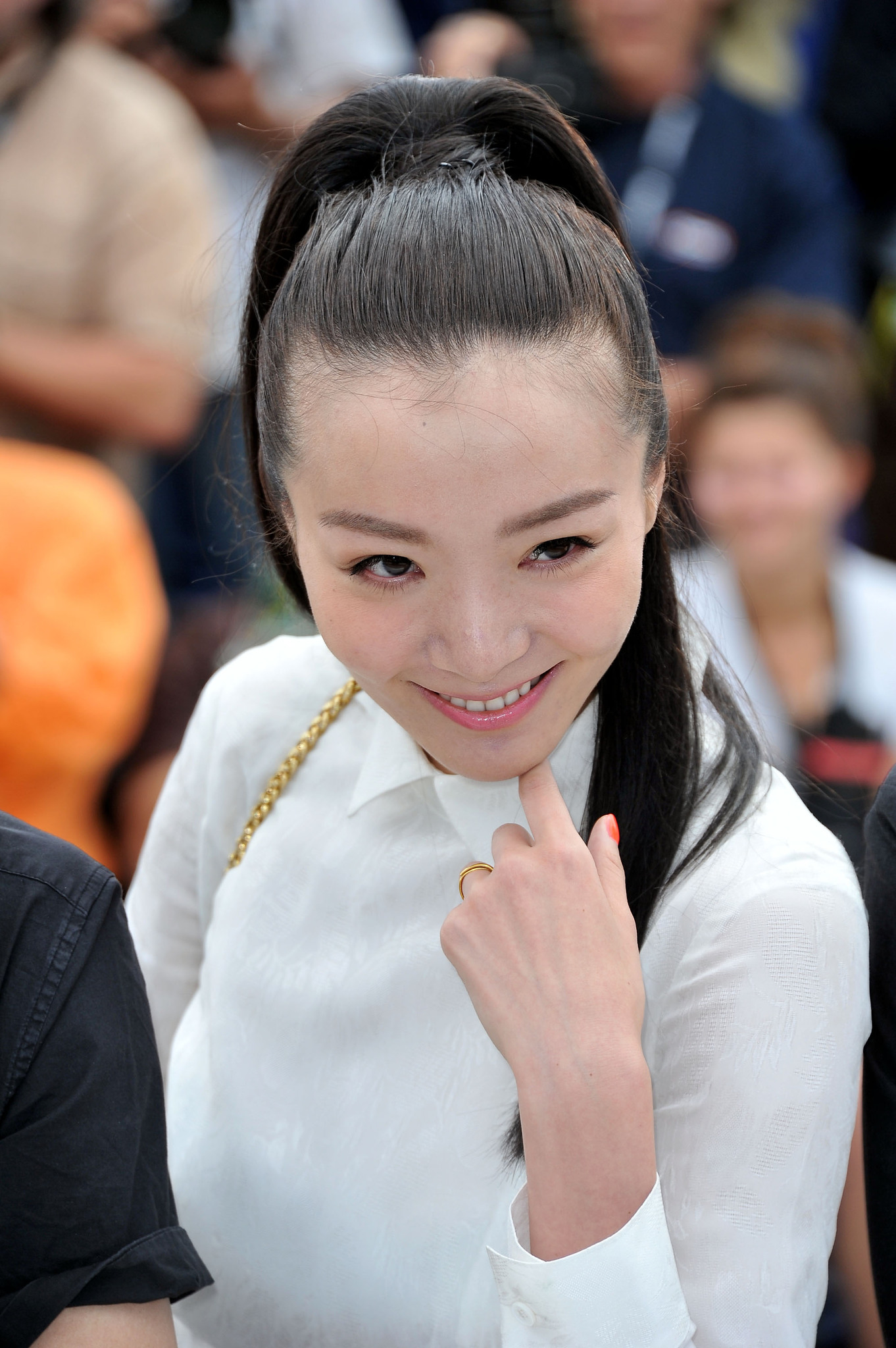 Xi Qi at event of Fu cheng mi shi (2012)