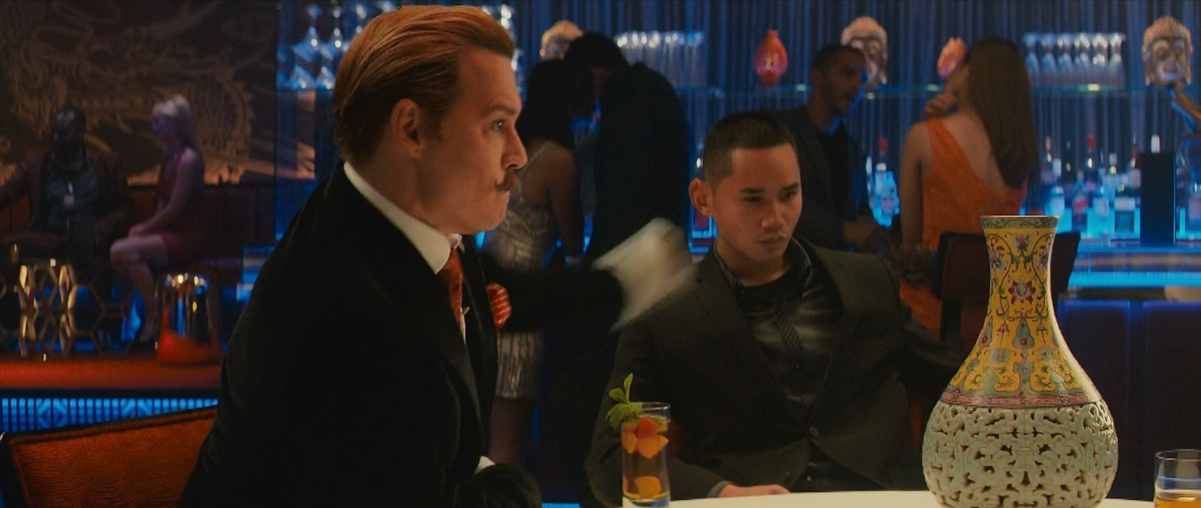 David Cheung as the Right hand man in Mortdecai
