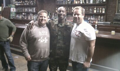 Producer David, Myself and Director Jody upon wrapping up our US Military Cultural awareness film