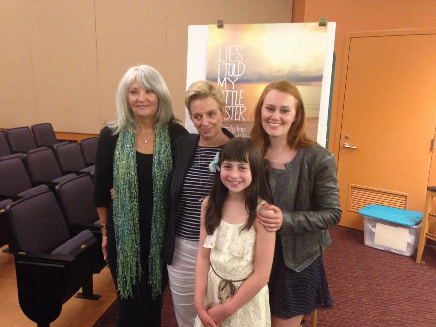 NJ Premiere of Lies I Told My Little Sister with Ellen Foley, Judy White and Michelle Peterson.