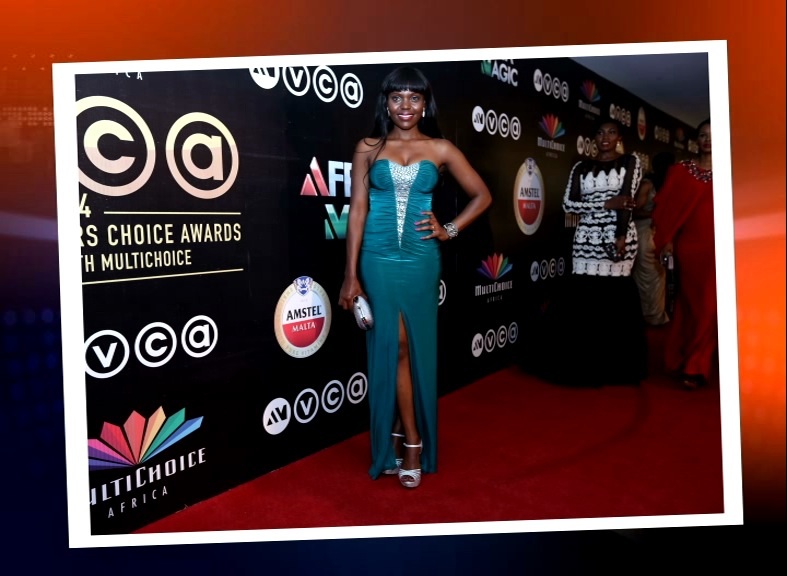 On the red carpet AMVCA 2014
