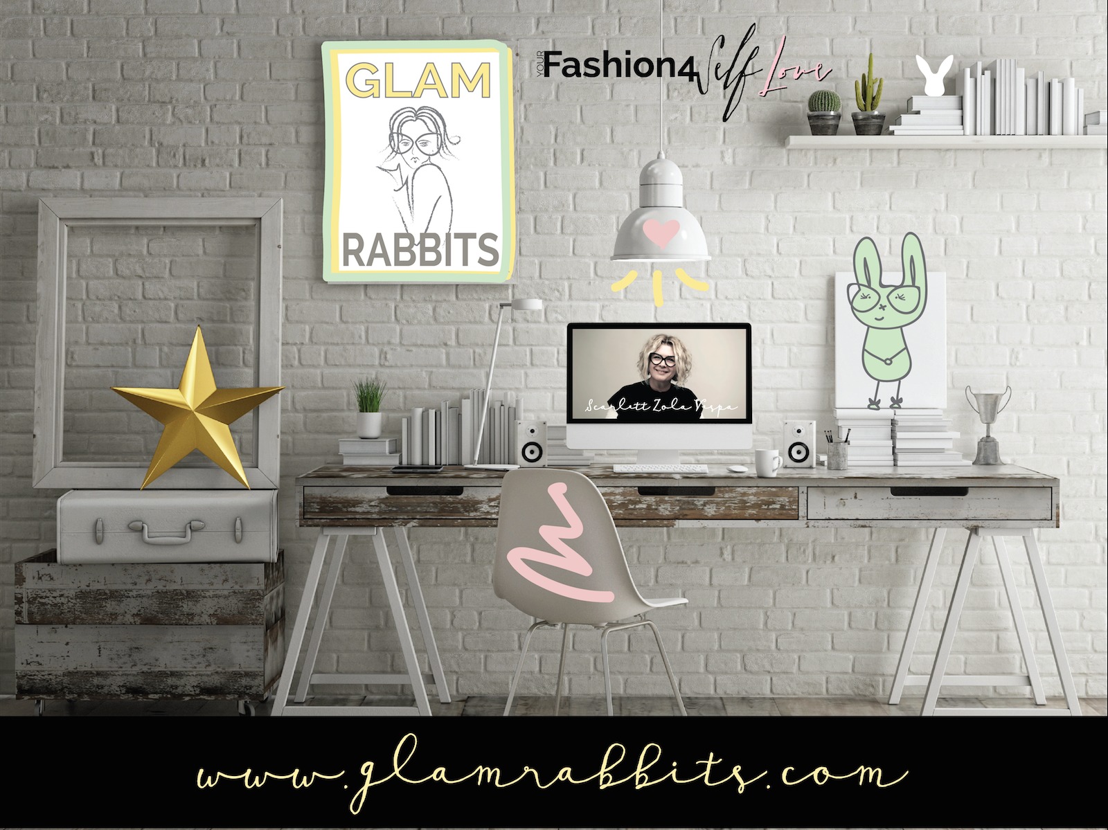 Scarlett's Blog 'Glam Rabbits' www.glamrabbits.com - Illustration by Scarlett Zola Vespa