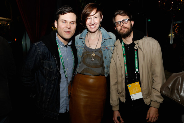 Michael Beach Nichols, Deidre Schoo and Christopher K. Walker at the A&E Documentary Party, Tribeca Film Festival 2013.