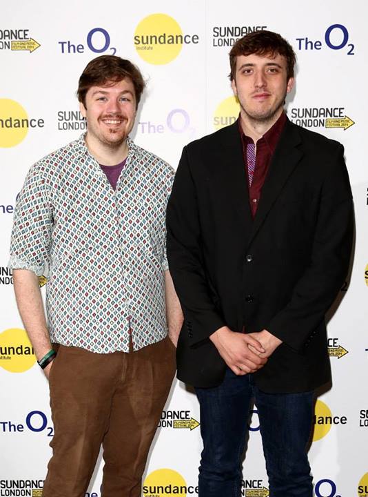 LONDON, ENGLAND - APRIL 26: Director Den Aston (L) and writer Oli Fenton attend the Shorts Programme photo call during the Sundance London Film and Music Festival 2014 at 02 Arena on April 26, 2014 in London, England. (Photo by Tim P. Whitby/Getty Images